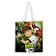 thumbnail image 1 of Ben 10 Bolso de tela con estampado de lienzo para mujer, bolsa de compras reutilizable y estética, con cremallera interior, regalo para mujer,38*45cm., 1 of 6