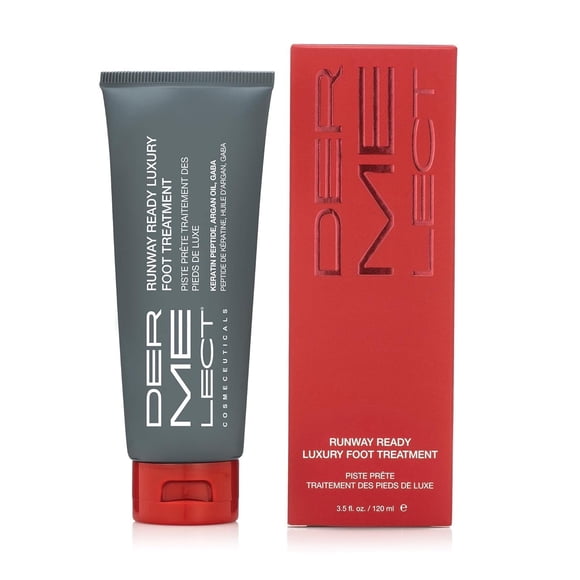 Tratamiento para pies Dermelect Runway Ready con aceite de argán, 100 ml