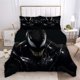 thumbnail image 1 of Venom Bed Covers Bedding Set,Modern Printed 3-Piece Set Queen Comforter Sets Marvel Bed Linen Bed Sheets, 1 of 5