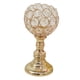thumbnail image 5 of Candelabros Votivos De Cristal Candelabro Evento De Boda 8.5x16.5cm Dorado, 5 of 5