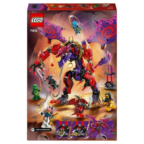 Set LEGO Ninjago Dragón del Caos Colmillo Tronador 71832 | Lider