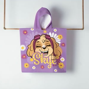 Mashini - Toalla De Playa Con Capucha Paw Patrol Daisy
