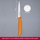 thumbnail image 2 of Cuchillo de pelar Victorinox Swiss Classic 6.7736.L9 naranja 10 cm, 2 of 6