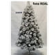 thumbnail image 2 of Árbol De Navidad Blanco Terciopelo De 210cm Desmontable, 2 of 4