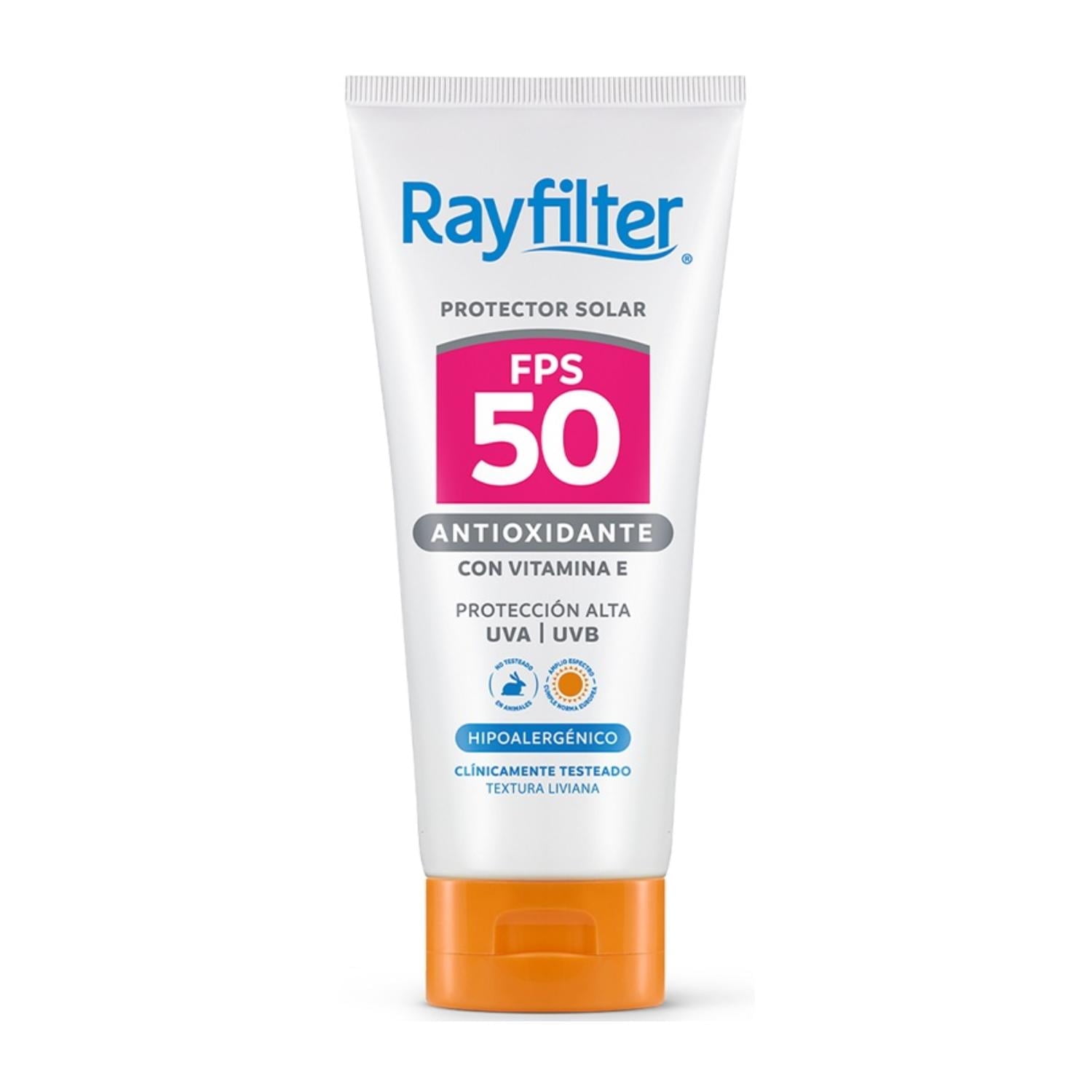 Protector Solar Rayfilter Antioxidante Fps50