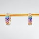 thumbnail image 3 of Aros Argollas Pride, Circonitas De Colores, Plata 925, 3 of 5