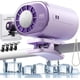 thumbnail image 1 of Ventilador clip coche LED 100 velocidades ajustable USB recargable gimnasio playa, 1 of 7