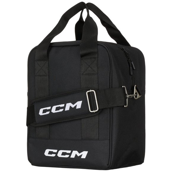 Bolsa para discos de hockey CCM 28 × 33 × 23 cm, capacidad para 60 discos