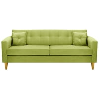 Bodevir - Sofa New Retro 3Cg Felpa 01 Pistacho