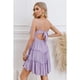 thumbnail image 2 of Vestido Corto Sexy Verano Mujer Escote V Fiesta Casual Pabilos 330, 2 of 3