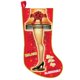 thumbnail image 1 of Lámpara de pie Stocking Kurt Adler A Christmas Story, 19 pulgadas, 1 of 1