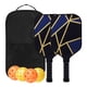thumbnail image 3 of Juego De 2 Paletas De Pickleball De Fibra De Vidrio Para Torneos En Interiores Y Exteriores, 3 of 5