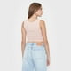 thumbnail image 2 of Polera Mujer Sin Mangas Tira Ancha Palo Rosa Corona, 2 of 5