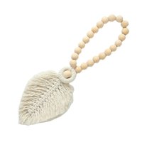 Magideal - Alzapaños De Cortina De Macramé Bohemio Con Con Borlas, Soporte Para Cortinas, Correas De Cuerda Decorativas Hechas A Mano, Alzapaños