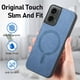 thumbnail image 3 of Magnetic Slim Case for Motorola Moto G 2024 with Camera Guard & Anti-Scratch Back Blue, 3 of 6