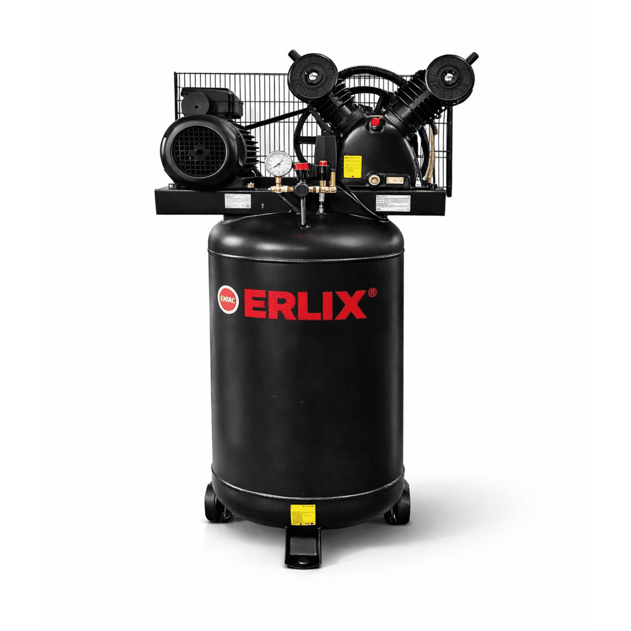 Erux - Compresor De Aire 100 Litros 3hp Cilindro 220v – Alto Rendimiento Para Taller E Industrial