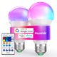 thumbnail image 1 of Bombilla Inteligente Auxmir 9W RGB+CCT Pack de 2, 1 of 9