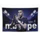 thumbnail image 1 of Kylian Mbappé Tapiz Temático Anti-Bolitas, Regalo Colgante de Pared, Fondo para Habitación, Dormitorio, Fans, Pancarta de Fondo, Suministros de Decoración para Fiesta de Cumpleaños 100*150CM,30", 1 of 6