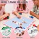 thumbnail image 3 of Alfombrilla de Mahjong ZWFCGMMBC 56 cm Rosa/Azul con Bolsa, 3 of 6