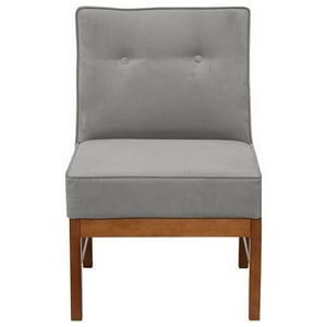 Latam Home - Sitial Colonia Tela Velvet Gris