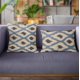 thumbnail image 3 of Cojín Plutus Brands, color azul Plutus, cosido con puntos, 3 of 9
