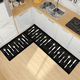 thumbnail image 3 of Alfombra Para Cocina Piso Entrada Baño 1 Grande+1 Chica, 3 of 3