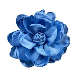 Ioensy - Broche De Flores Accesorios Para El Cabello Para Bodas Banquete Ropa Accesorios Danza Azul