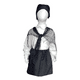 thumbnail image 2 of Traje Tipico Chilote Fiestas Patrias Blusa Y Accesorios, 2 of 4