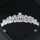thumbnail image 1 of Gorgeous Silvery Crystal Bridal Tiara & Crown Headband - Perfect for Weddings, Parties & Proms!, 1 of 5