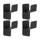 thumbnail image 1 of 4 PCs 4x4, Conector de anclaje de Joist, soportes de pérgola, soporte de corbata de tapa de poste para poste a viga, negro (excluyendo tornillos), 1 of 3