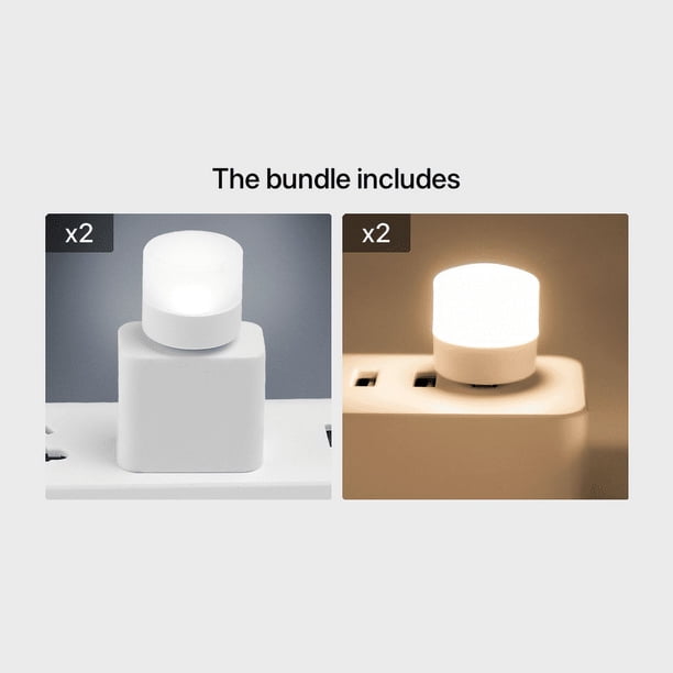 USB Night-light Dormitory Charging Treasure Computer Mobile Power Charging Head Led Lamp