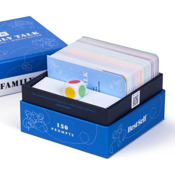 Conversation Starters Deck BestSelf Family Talk Rompehielos