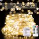 thumbnail image 1 of Guirnalda de luces LED para exteriores SUDDUS 100 LED de color blanco cálido con mando a distancia, 1 of 9