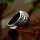 thumbnail image 2 of Healing Power Vintage Tiger Eye Ring - Perfect Anniversary or Birthday Gift - Classic Oval Gemstone Claw Ring, 2 of 4