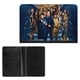 thumbnail image 2 of Noche en el Museo Porta Pasaporte y Cartera de Viaje Premium de Cuero PU, Funda de Pasaporte Bloqueo RFID con Ranuras para Tarjetas de Crédito, Estuche para Libro de Pasaporte para Familia 10cm × 15cm, 2 of 6