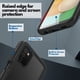 thumbnail image 3 of Funda resistente CBUS con protector de pantalla integrado para Samsung Galaxy A03s – Cuerpo completo (negro), 3 of 7