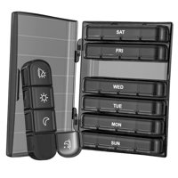 Magideal - Organizador De Pastillas Contenedor De Medicamentos Duradero Con 28 Compartimentos Pastillero De Viaje Pastillero Pastillero Diario Pastillero