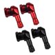 thumbnail image 4 of Vástagos De Válvula De Rueda De Motocicleta Universal De Aluminio CNC Rojo Y Negro De 90 Grados, 4 of 5