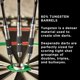 thumbnail image 2 of Darts GLD Products Viper Desperado con 80% de punta de acero tungsteno, 24 g, 2 of 7