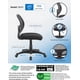 thumbnail image 3 of Silla de trabajo de malla negra grado comercial Boss Office Products, 3 of 6
