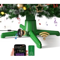 Springlift - Soporte Giratorio Musical Para Árbol De Navidad Con Forma De Resorte De Hasta 9 Pies