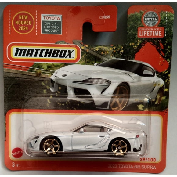 Coche de juguete Kauf und Spar Toyota GR Supra blanco edición 39/100