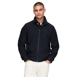 Chaqueta Tommy Hilfiger Tipo Blusón Con Bandera Para Hombre, Chaqueta De Poliéster