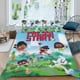 thumbnail image 2 of ¡Presiona Start! Conjunto de sábanas temático, trío de piezas, cómodo y amigable con la piel, diseño único, regalo de decoración para el hogar para familiares, amigos y fans, 90 cm * 190 cm, 2 of 6