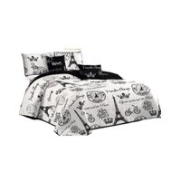 Genérico - Quilt Verano 2 Plazas+2 Fundas Verano Suave 13N33