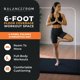 thumbnail image 2 of BalanceFrom 6 x 4 pies, colchoneta de gimnasia plegable de 4 paneles y 2 pulgadas, 2 of 3