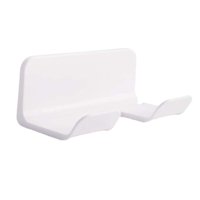 Ioensy - Soporte Para Secador De Pelo, Soporte De Pared, Gancho Para Secador De Pelo, Para Baño, Hogar, Dormitorio, Blanco