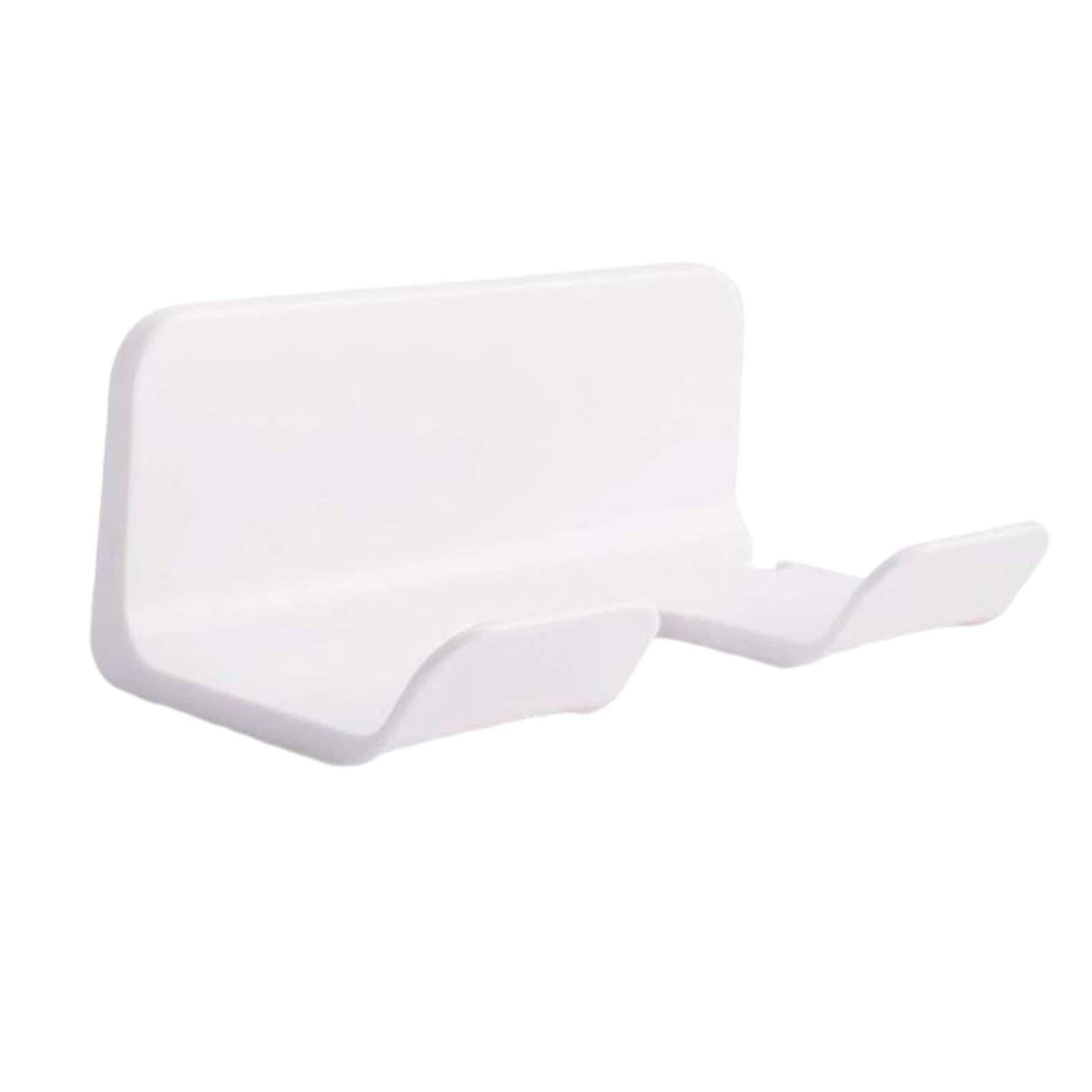 Ioensy - Soporte Para Secador De Pelo, Soporte De Pared, Gancho Para Secador De Pelo, Para Baño, Hogar, Dormitorio, Blanco