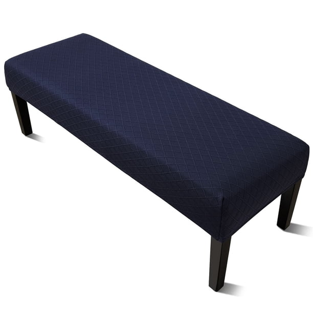Funda elástica de jacquard para banco de comedor - Funda extraíble y antipolvo