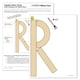 thumbnail image 1 of Tarjetas de letras para caligrafía Learning Without Tears – 21 cm – Set de 26 tarjetas, 1 of 7